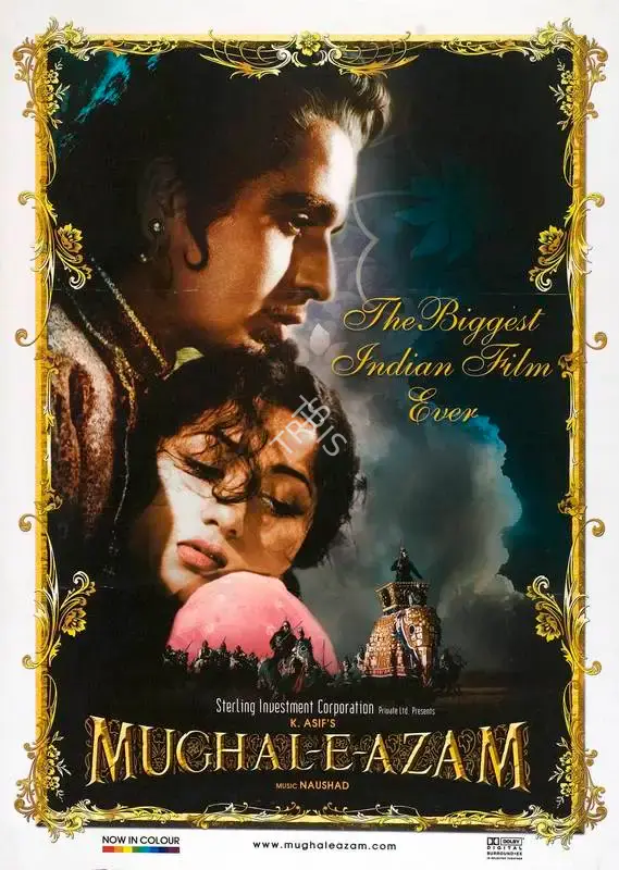 K. Asif (Producer), Mughal E Azam, 1960, Full Sheet Poster