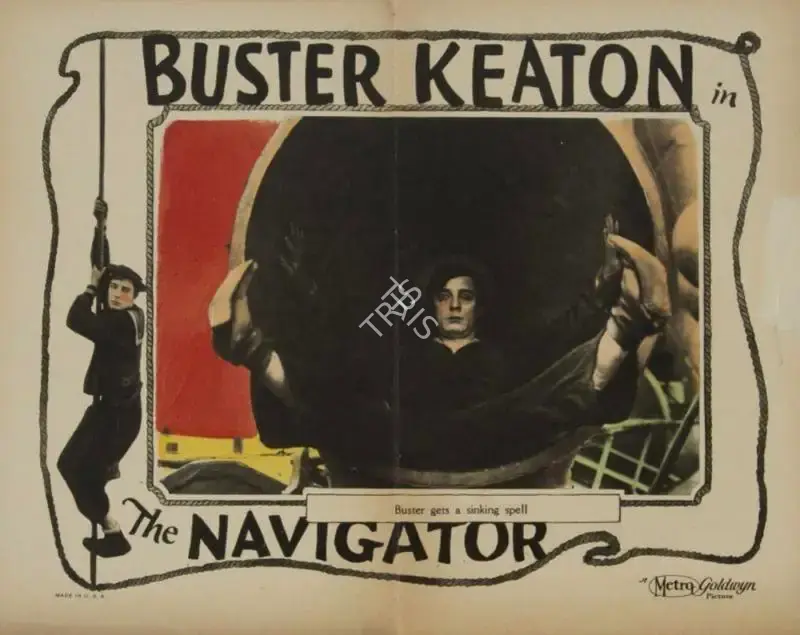 Donald Crisp (Director), The Navigator, 1924, Lobby card