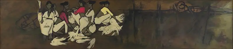 B. Prabha (Artist), Untitled, 1964, Painting
