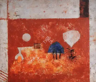 V.S. Gaitonde (Artist), Untitled, 1954, Painting