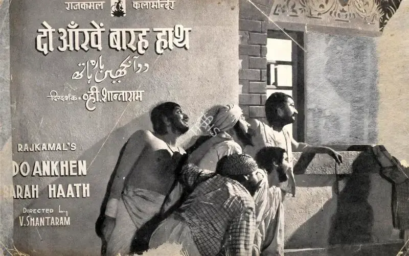 V. Shantaram (Director), Do Ankhen Barah Haath, 1957, Song-Synopsis Booklet