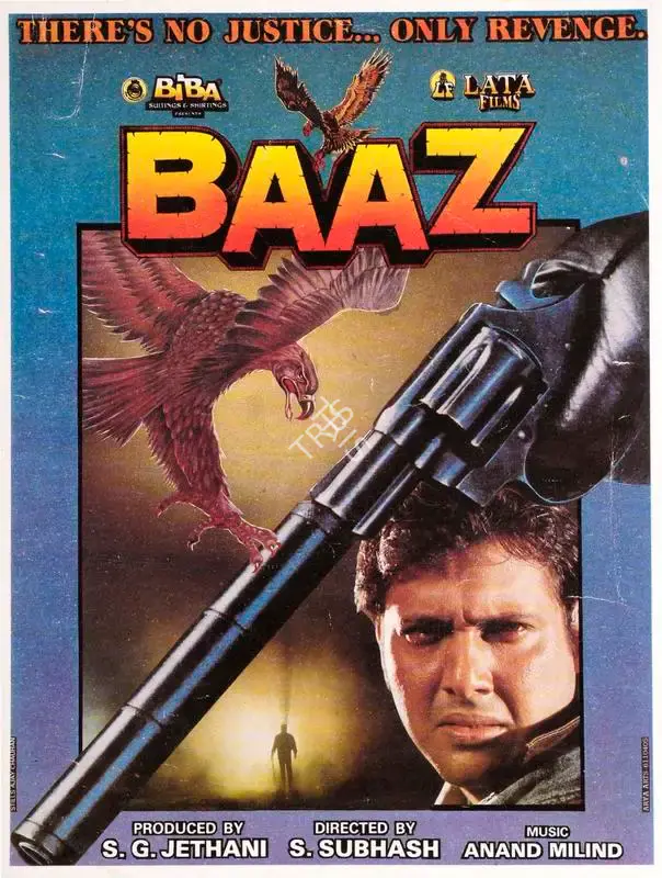 S.G. Jethani (Producer), Baaz, 1992, Song-Synopsis Booklet