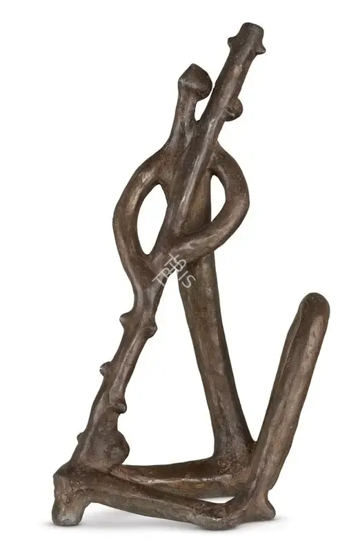 Bhagat, Dhanraj (Artist). Veena Player, n.d. | Sculpture, AG.Mum/26.09.24, 2024 · Asta Guru
