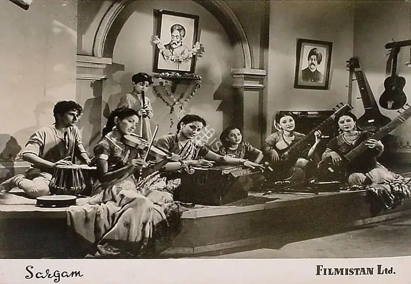 Marshal Braganza (Cinematographer), Sargam, 1950, Lobby Card