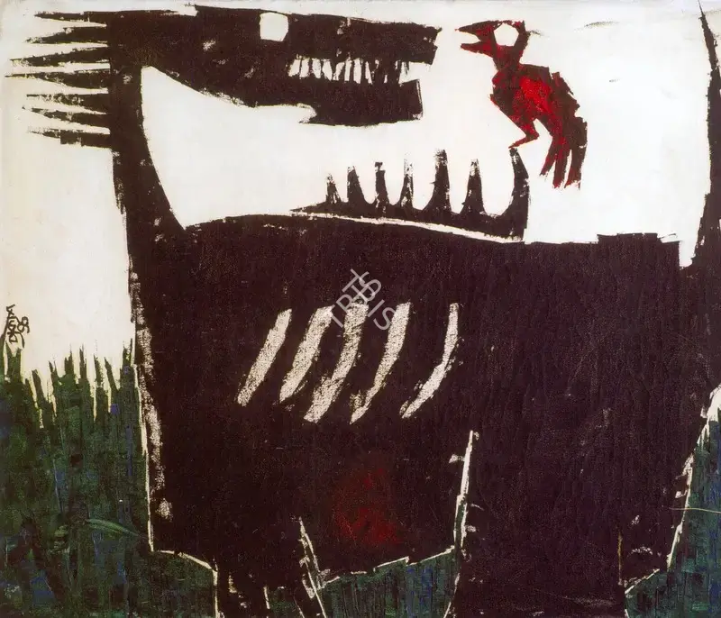 Prokash Karmakar (Artist), Untitled, 1996, Painting