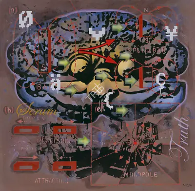 Baiju Parthan (Artist), Truth Serum IV, 2014, Painting