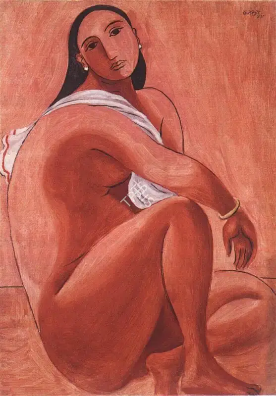 George Keyt (Artist), Portrait of S.A., 1935, Painting