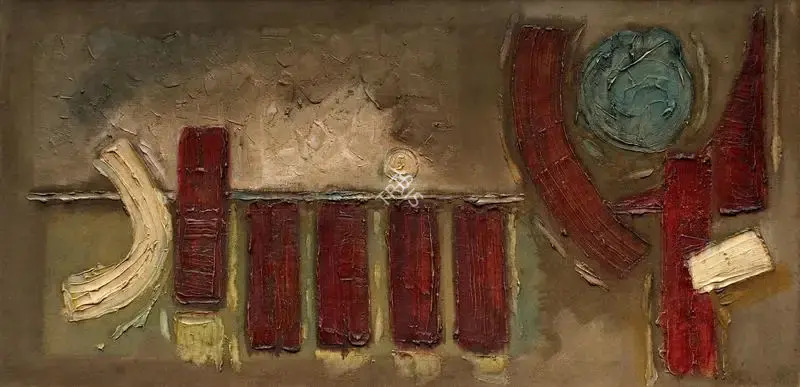 Biren De (Artist), Untitled, 1965, Painting