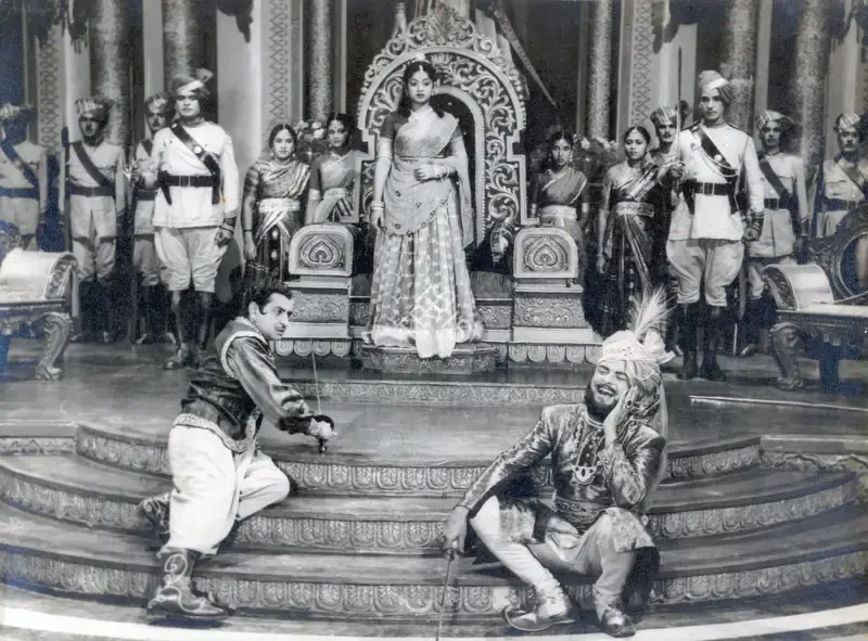 P. Ellappa (Cinematographer), Raj Tilak, 1958, Photographic Still