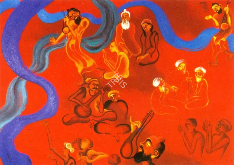 Arpana Caur (Artist), Untitled, 1997, Painting