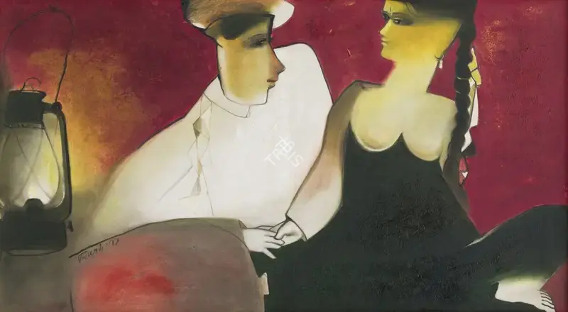 Paresh Maity (Artist), Untitled, 1997, Painting