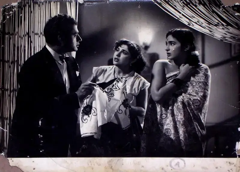 L.S. Agarwal (Producer), Aakhri Dao, 1958, Lobby Card