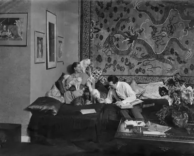 Unknown (Photographer). Fritz Lang and Thea von Harbou | Photographic Still | CinemaEducation | 00440438