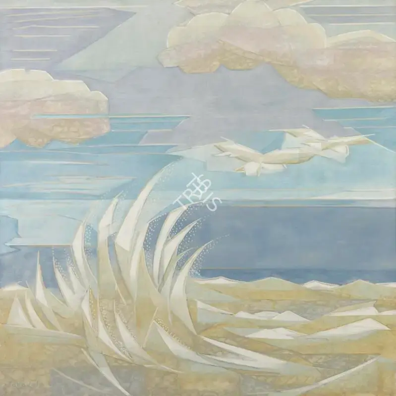 Sabavala, Jehangir (Artist). The Cactus Wave, 2006 | Painting, Sa.Mum/17.09.20, 2020 · Saffronart
