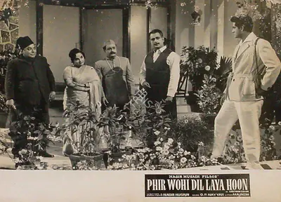 Nasir Husain (Producer), Phir Wohi Dil Laya Hoon, 1963, Lobby Card