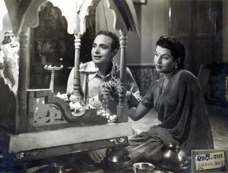 Yashwant Pethkar (Director), Shadi Ki Raat, 1950, Photographic Still