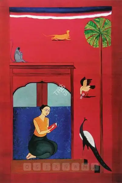 Rekha Rodwittiya (Artist), Private Spaces, 2001, Painting