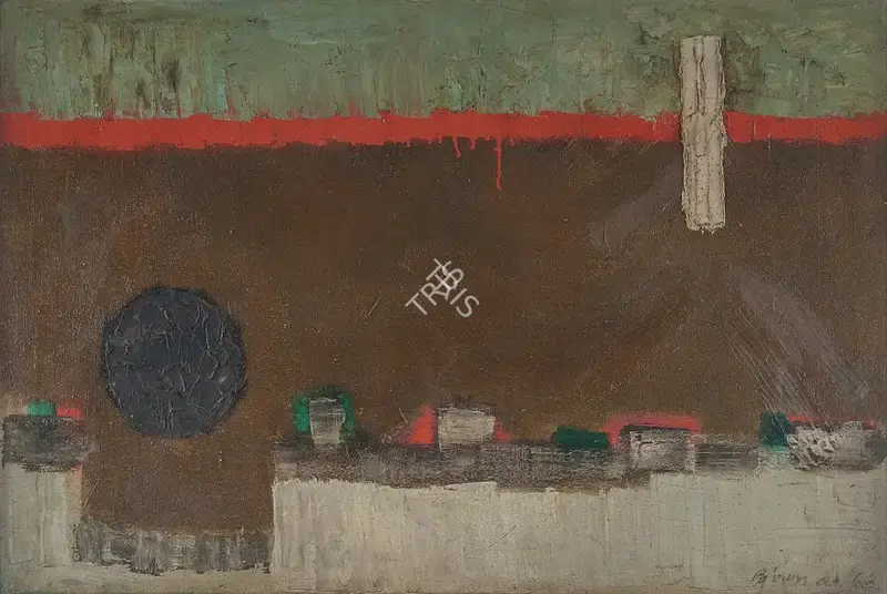 Biren De (Artist), Untitled, 1963, Painting