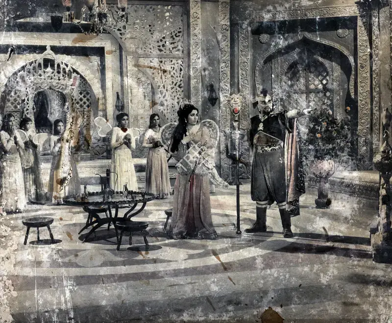 Anant Wadadeker (Cinematographer), Saat Sawal, 1971, Photographic Still