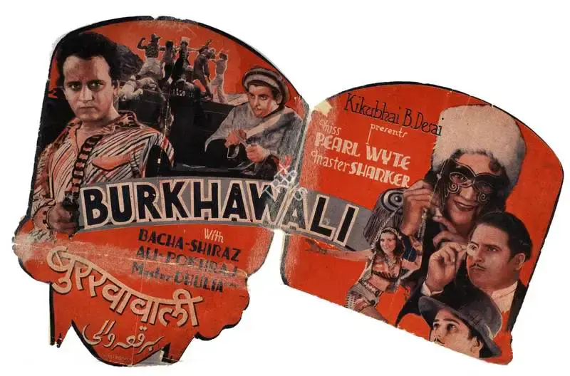 Kikubhai B. Desai (Producer), Burkhawali, 1936, Handbill