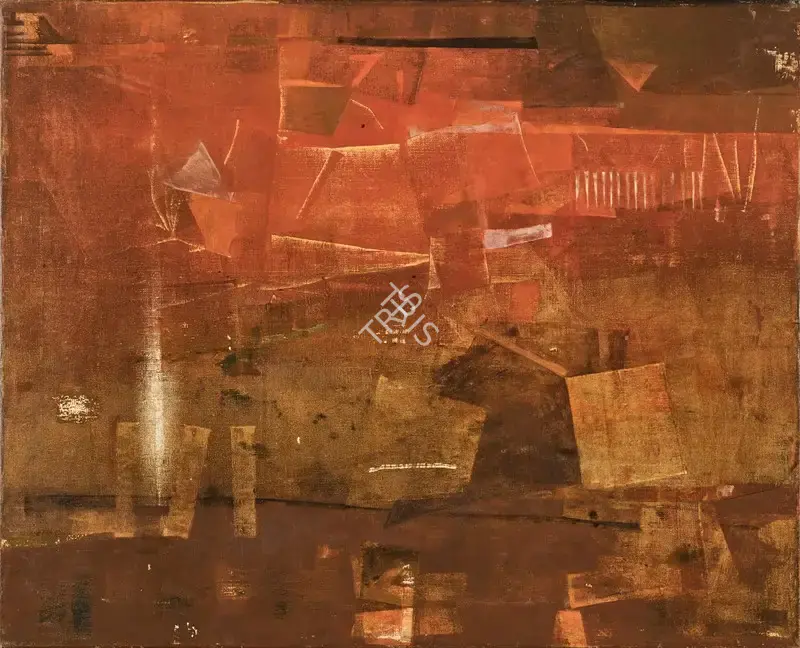 Nasreen Mohamedi (Artist), Untitled, 1969, Painting