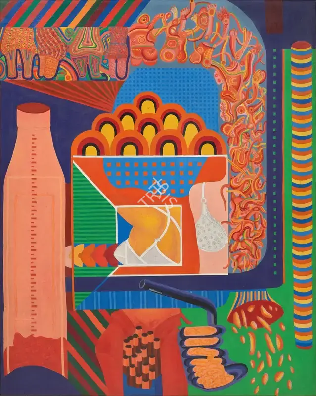 Sundaram, Vivan (Artist). Inbetweenness, 1967 | Painting, So.NeY/26.03.26, 2026 · Sotheby's