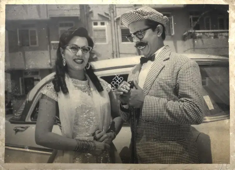 T.R. Joshi (Cinematographer), Mr Qartoon M A, 1958, Photographic Still