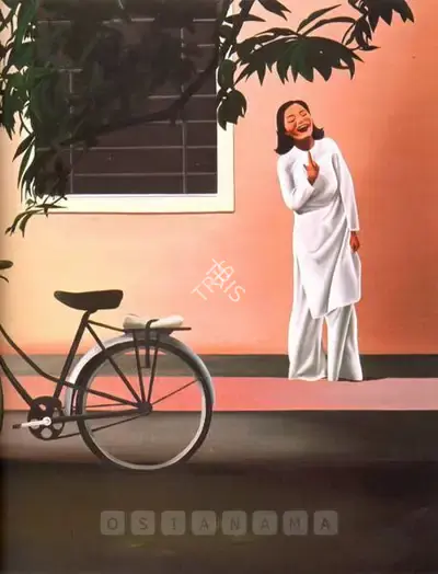 Shibu Natesan (Artist), Oriental Lady, 2000, Painting