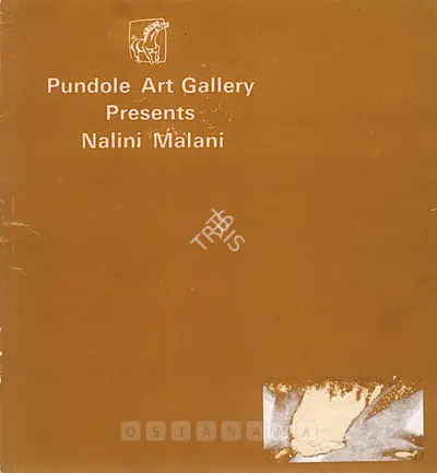 Nalini Malani (Artist), Nalini Malani, 1979, Solo Exhibition Catalogue