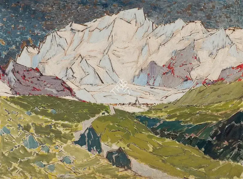 N.S. Bendre (Artist), Untitled, 1955, Painting