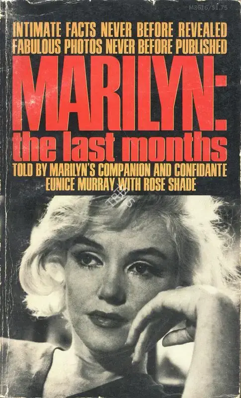 Eunice Murray (Author), Marilyn, 1975, Authored Book