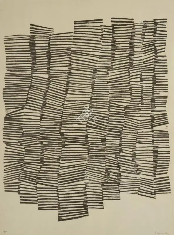 Hashmi, Zarina (Artist). Untitled, 1970 | Print, So.NeY/16.03.20, 2020 · Sotheby's