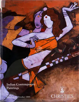 Christie's (Auction House), Indian Contemporary Paintings, 1995, Auction Catalogue