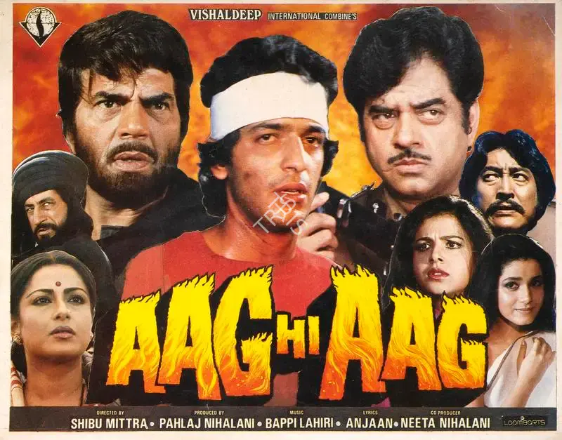 Pahlaj Nihalani (Producer), Aag Hi Aag, 1987, Song-Synopsis Booklet