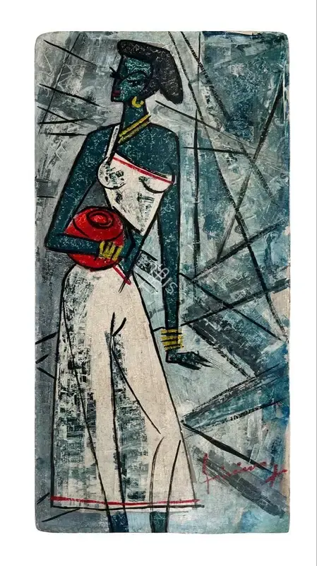 Shrinivas (Artist), Untitled, 1959, Painting