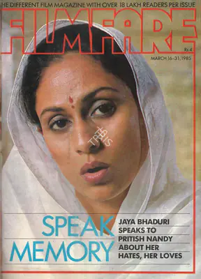 Pritish Nandy (Editor), Filmfare, 1985, Magazine