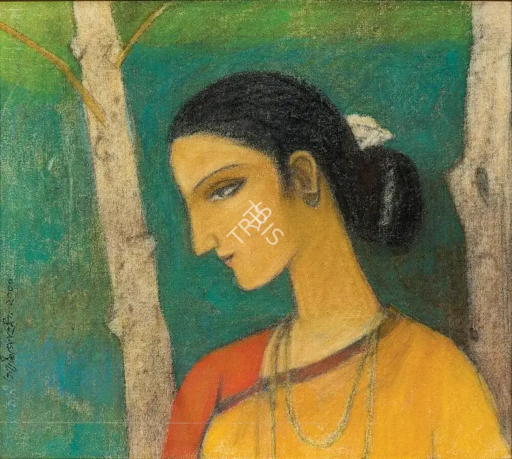 Pyne, Ganesh (Artist). Untitled, 2000 | Painting, AG.Onl/28.10.23, 2023 · Asta Guru