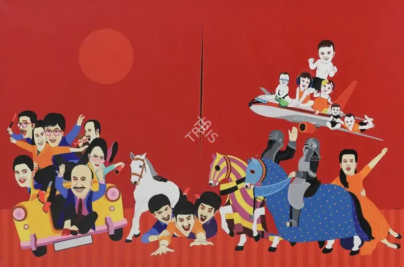 Farhad Hussain (Artist), Untitled, Painting