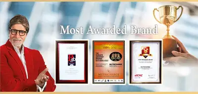 Nutricharge, Nutricharge - Most Awarded Brand, 2015
