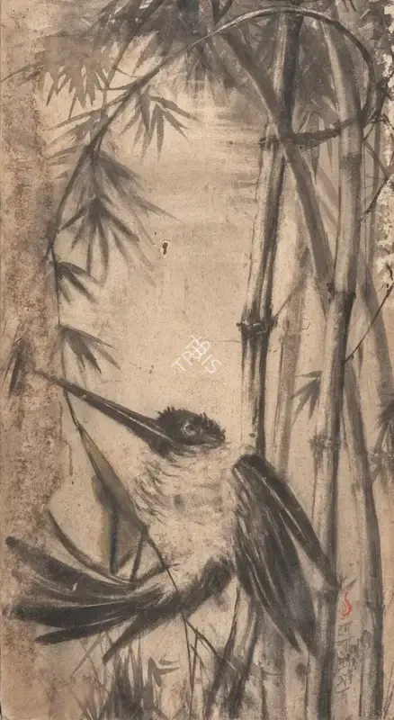Chowdhury, D.P. Roy (Artist). Kingfisher II, n.d. | Painting, De.Onl/23.08.25, 2025 · deRivaz & Ives