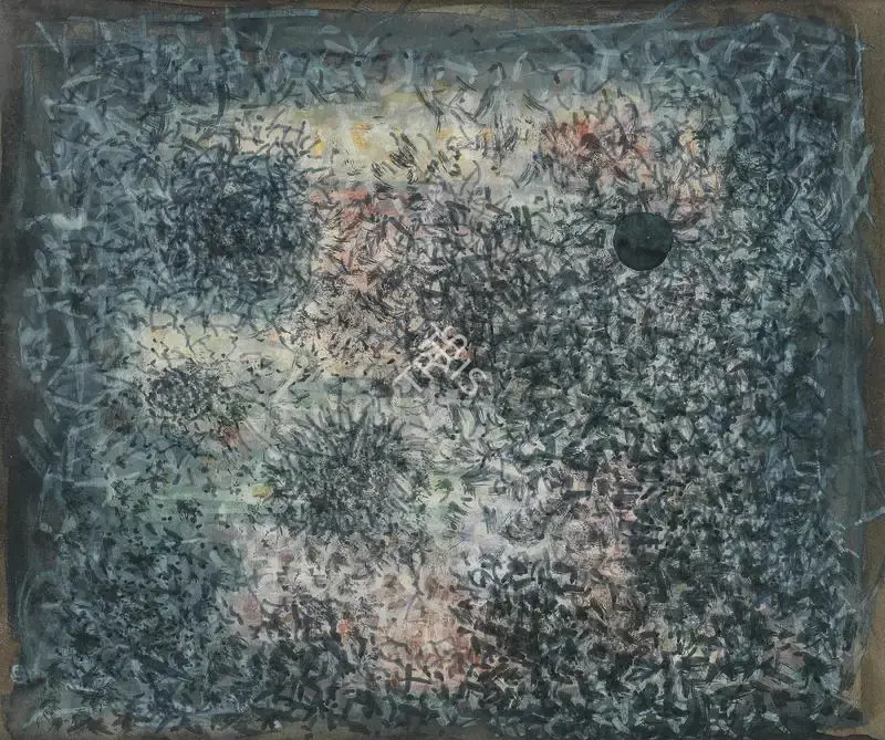 Jyoti Swaroop (Artist), Untitled (Inner Jungle Series), Painting