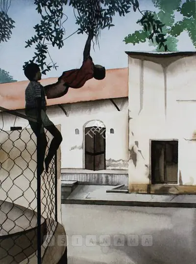 Shibu Natesan (Artist), Untitled, 2002, Painting