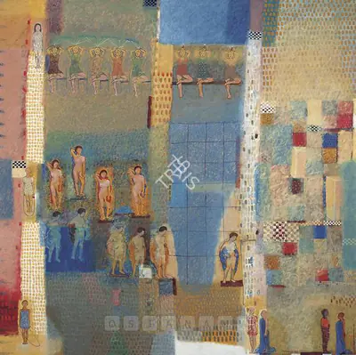 Surinder Kaur (Artist), Theatre, 2002, Painting