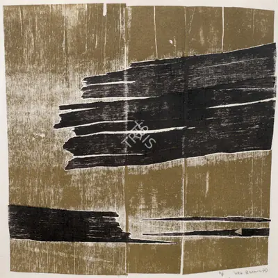 Hashmi, Zarina (Artist). Wall, 1970 | Print, Sa.Mum.10.12.25, 2025 · Saffronart