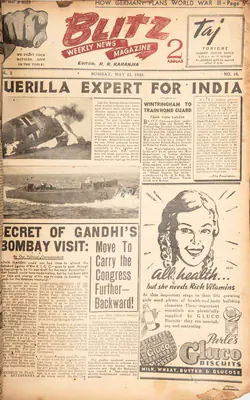 R.K. Karanjia (Editor), Blitz, 1942, Magazine
