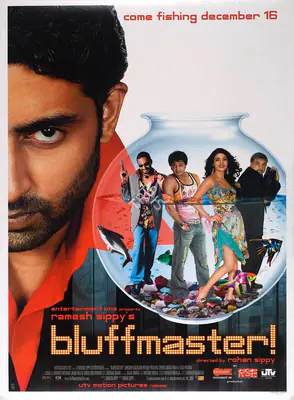 Ramesh Sippy (Producer), Bluffmaster, 2005, Full Sheet Poster