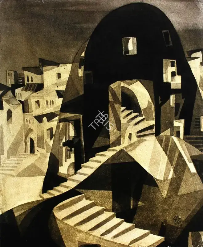 Gaganendranath Tagore (Artist), Untitled, Painting