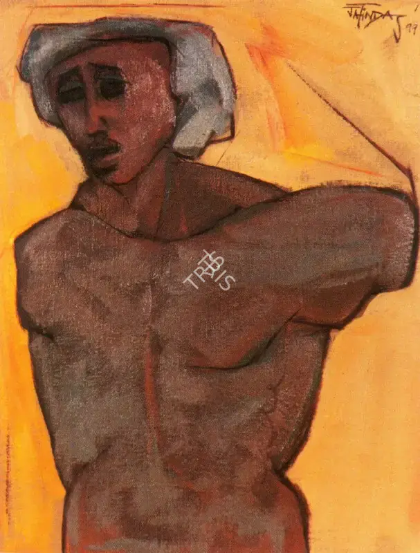 Jatin Das (Artist), Untitled, 1999, Painting