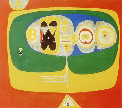 Prabhakar Barwe (Artist), Untitled, 1969, Painting