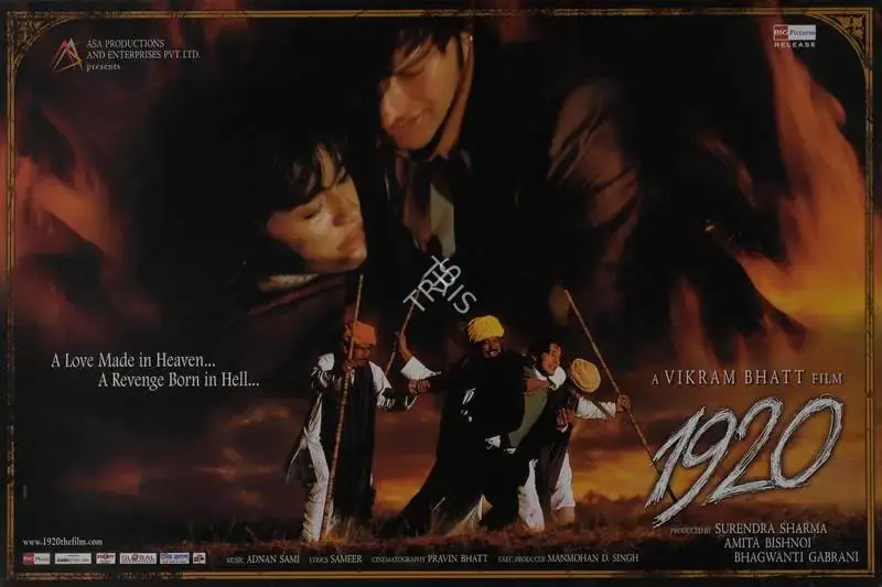 Amita Bishnoi (Producer), 1920, 2008, Lobby Card